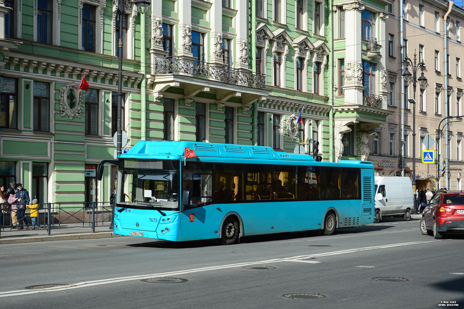 Санкт-Петербург, ЛиАЗ-5292.67 (CNG) № 7673