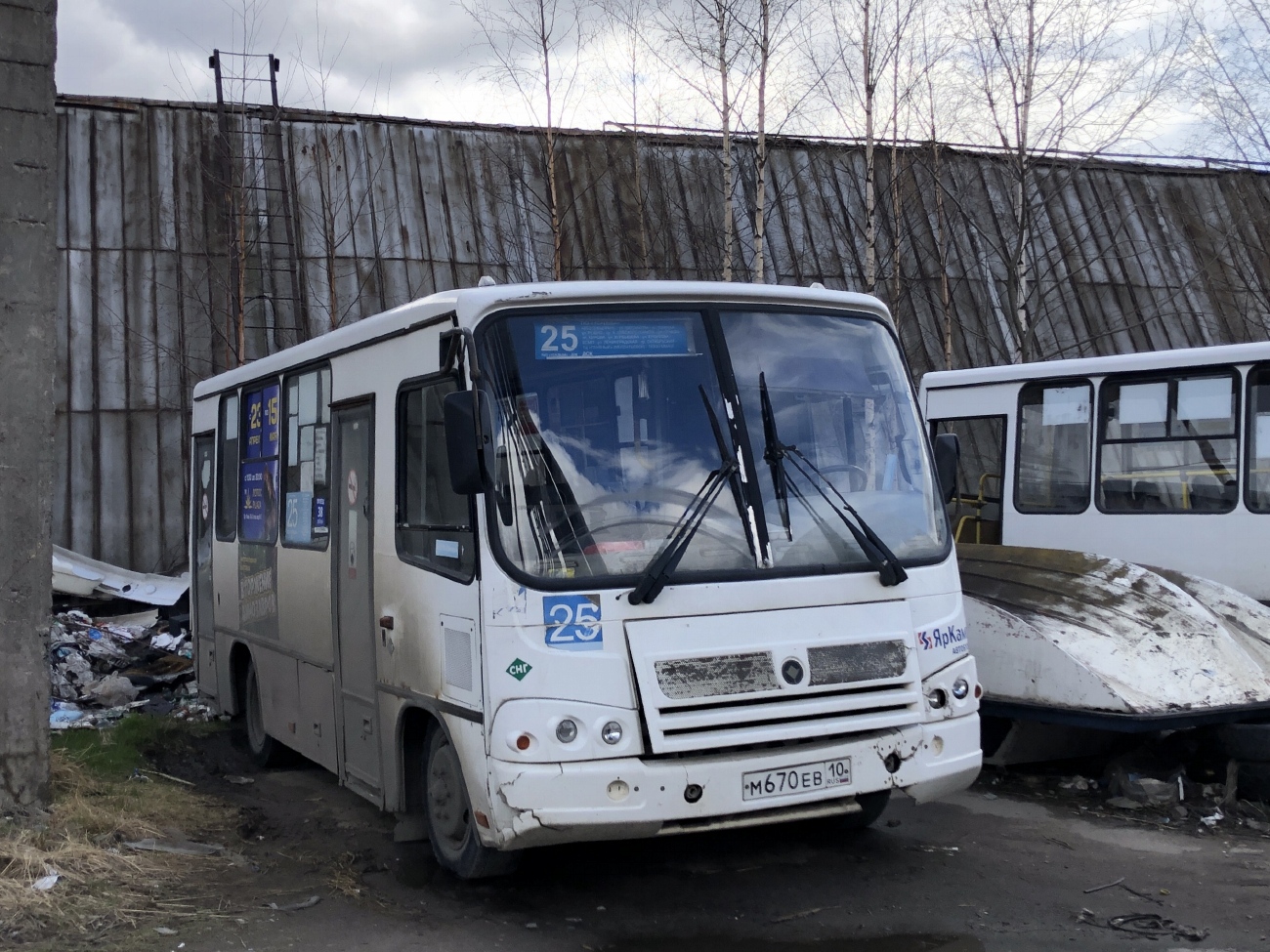 Карелия, ПАЗ-320302-08 № М 670 ЕВ 10