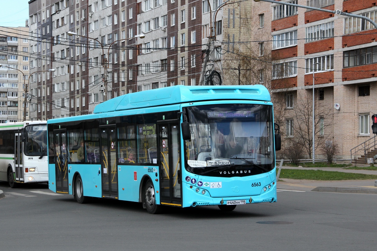 Санкт-Петербург, Volgabus-5270.G4 (CNG) № 6563