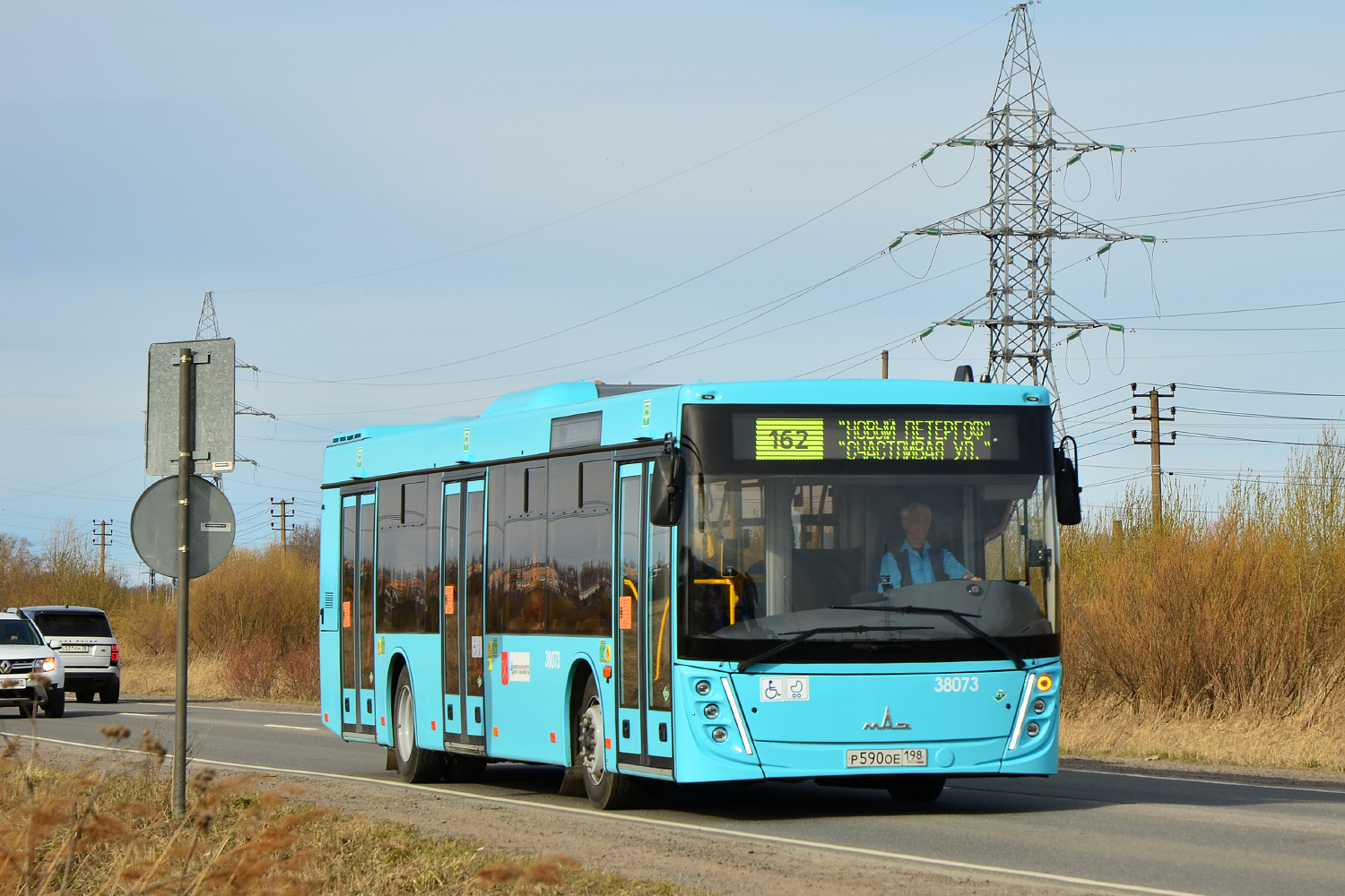 Санкт-Петербург, МАЗ-203.945 № 38073