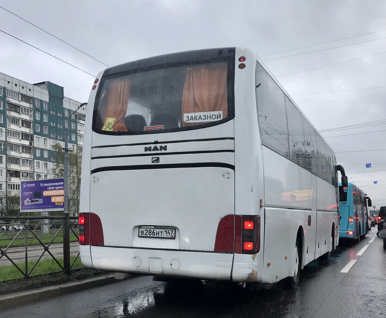 Санкт-Петербург, MAN R07 Lion's Coach RHC414 № В 286 НТ 147