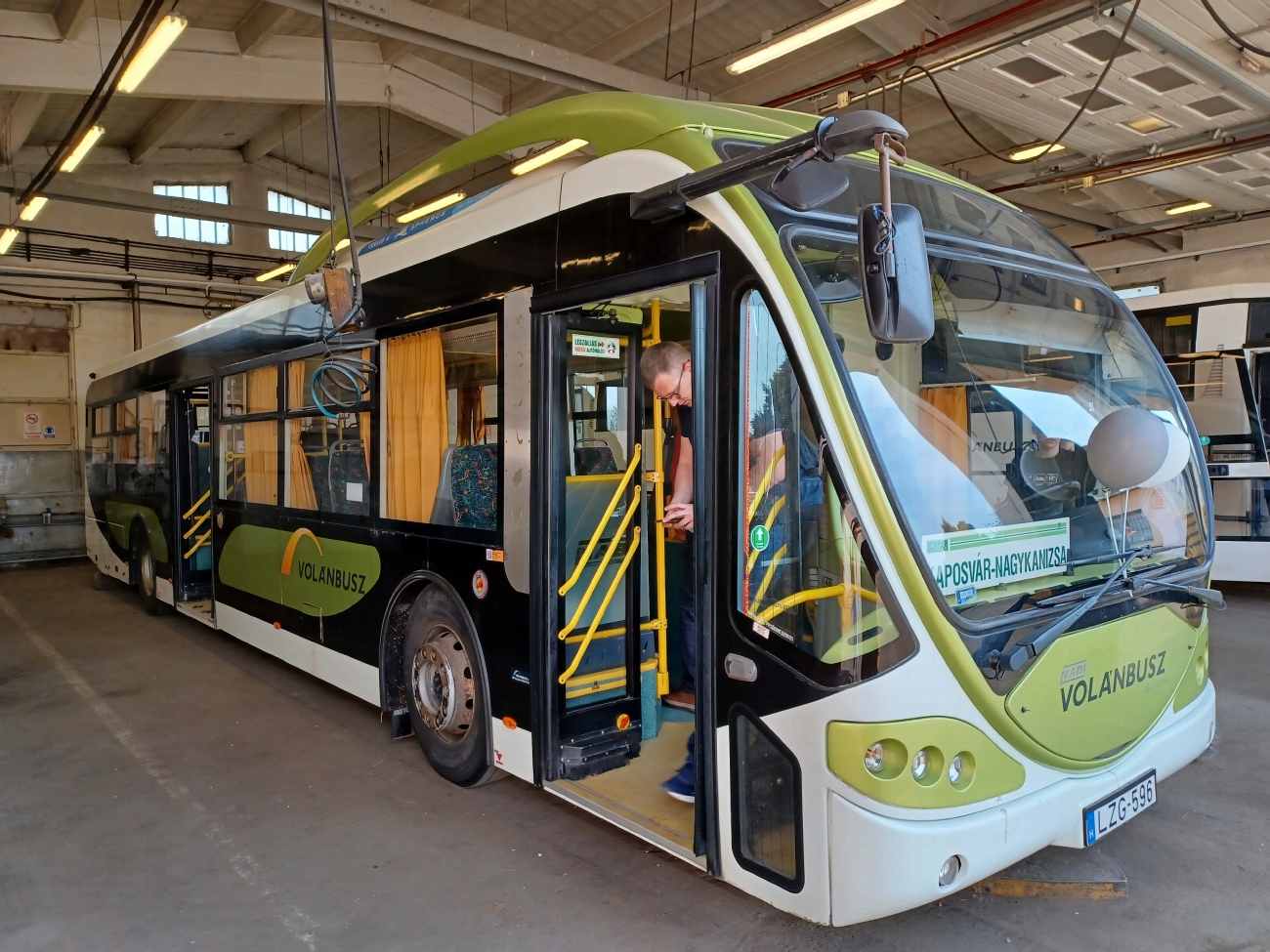 Hungary, NABI Sirius # LZG-596; Hungary — Open days