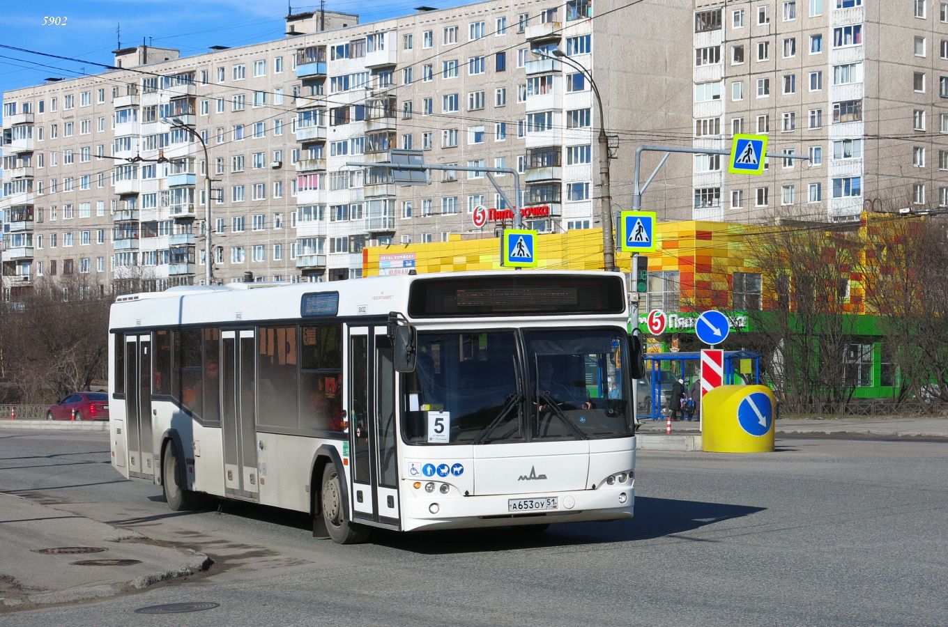 Мурманская область, МАЗ-103.486 № А 653 ОУ 51
