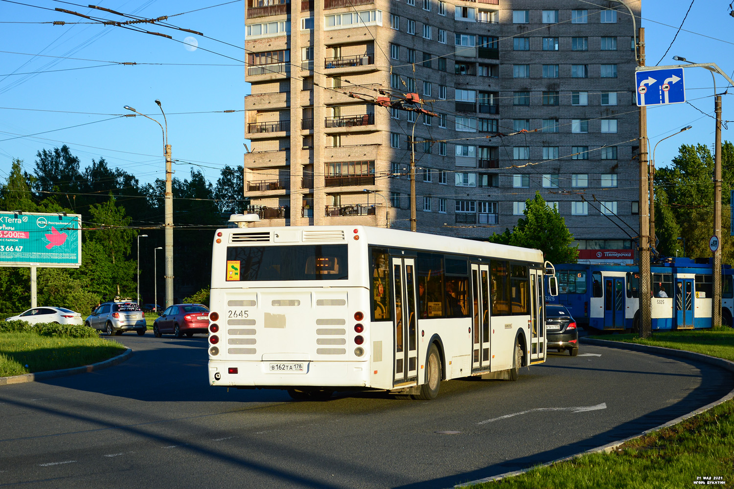 Санкт-Петербург, ЛиАЗ-5292.60 № 2645