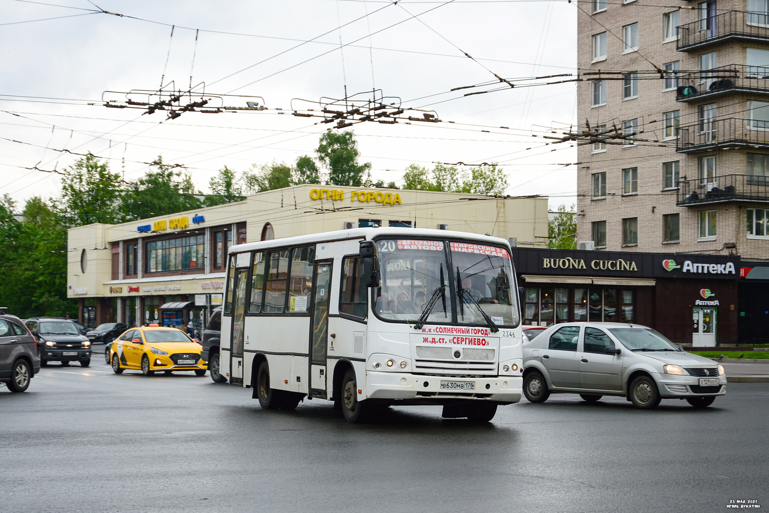 Санкт-Петербург, ПАЗ-320402-05 № n346