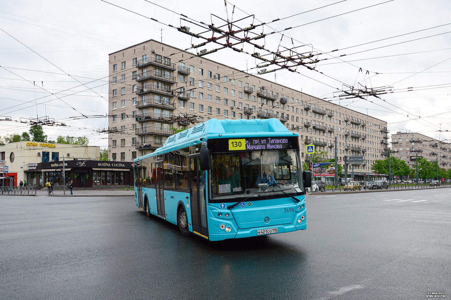 Санкт-Петербург, ЛиАЗ-5292.67 (CNG) № 7698