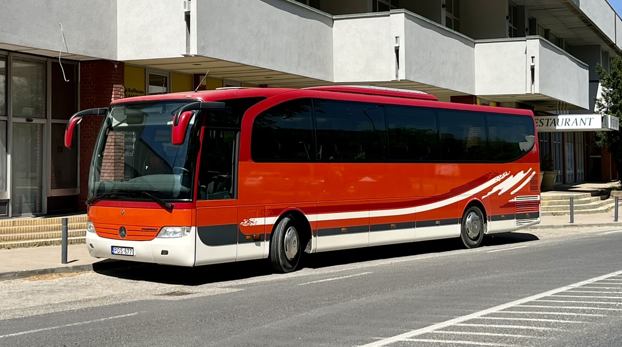 Венгрия, Mercedes-Benz O580-15RH Travego RH № PDS-677