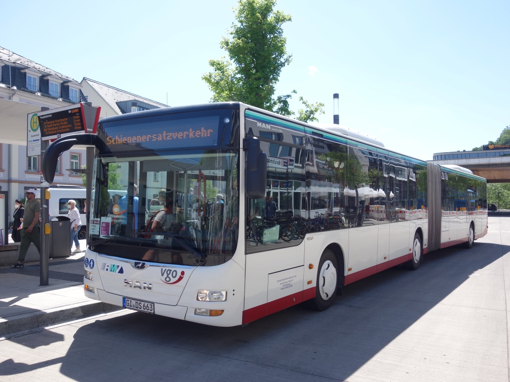 Гессен, MAN A23 Lion's City G NG363 № GI-DS 663