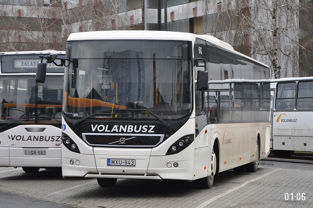 Венгрия, Volvo 8900LE № MXU-943