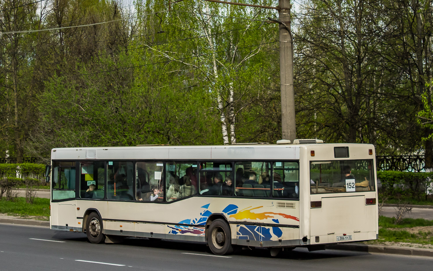 Владимирская область, Mercedes-Benz O405N2 № С 386 ТР 33