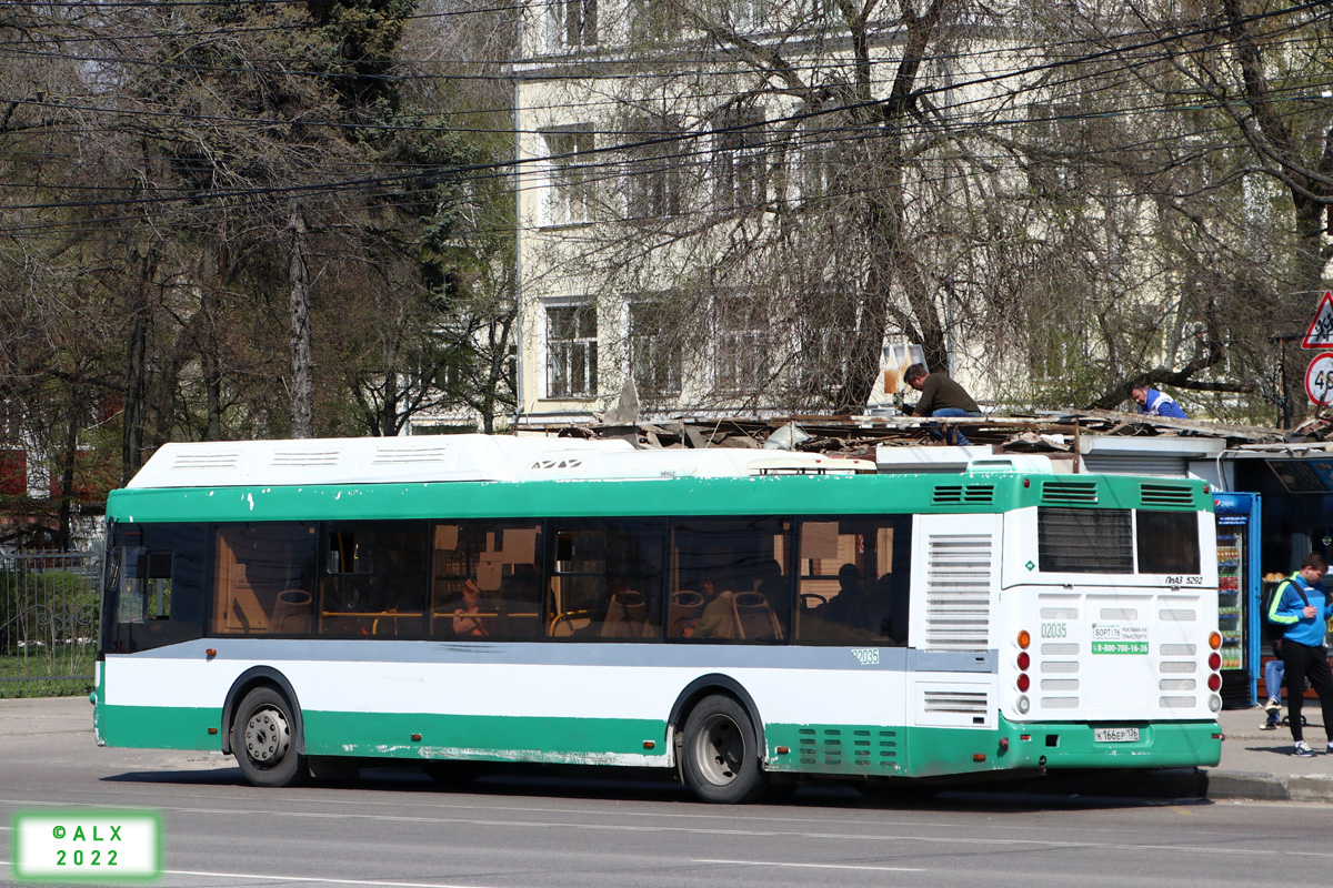 Voronezh region, LiAZ-5292.67 (CNG) # 02035