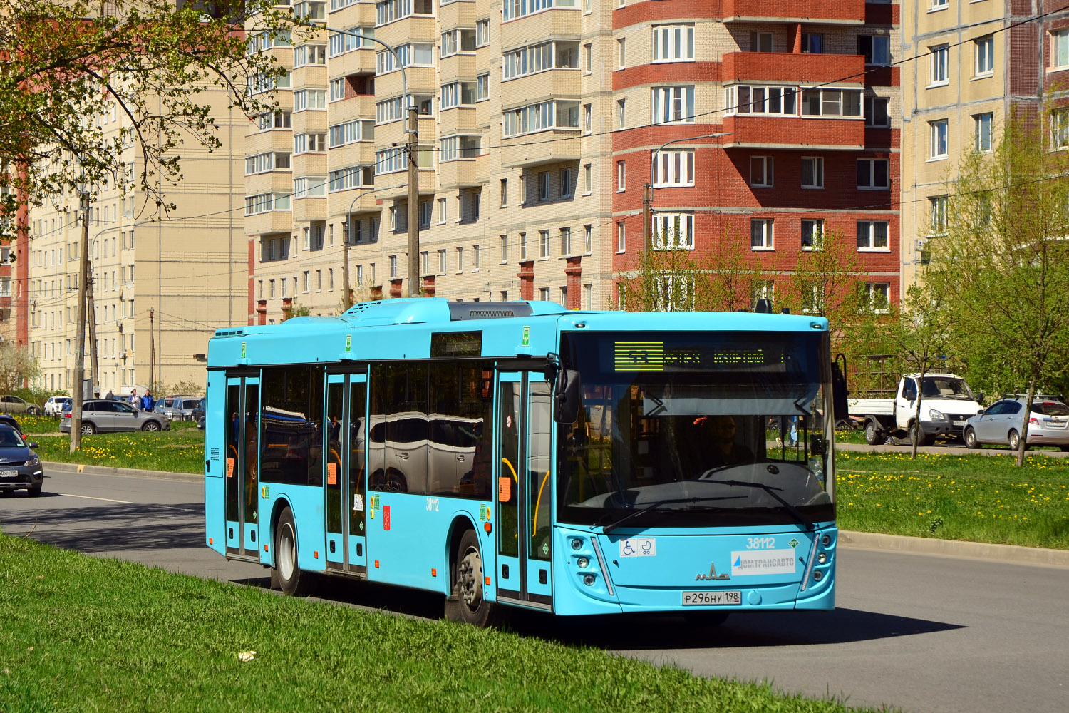 Санкт-Петербург, МАЗ-203.945 № 38112