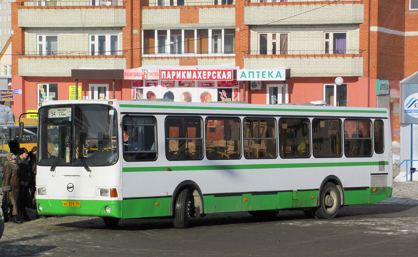 Пензенская область, ЛиАЗ-5256.46 № АУ 201 58