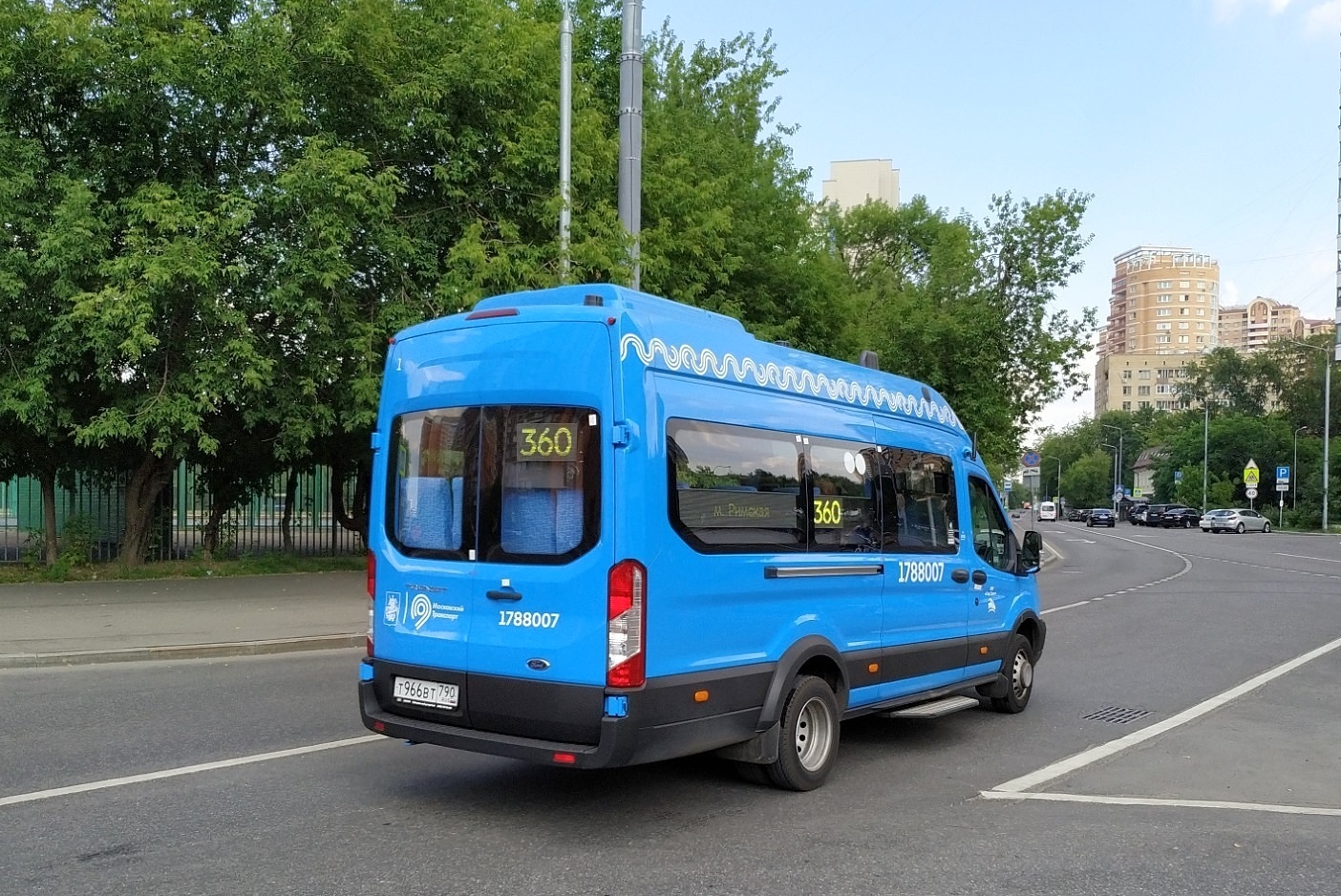 Москва, Нижегородец-222708 (Ford Transit FBD) № 1788007