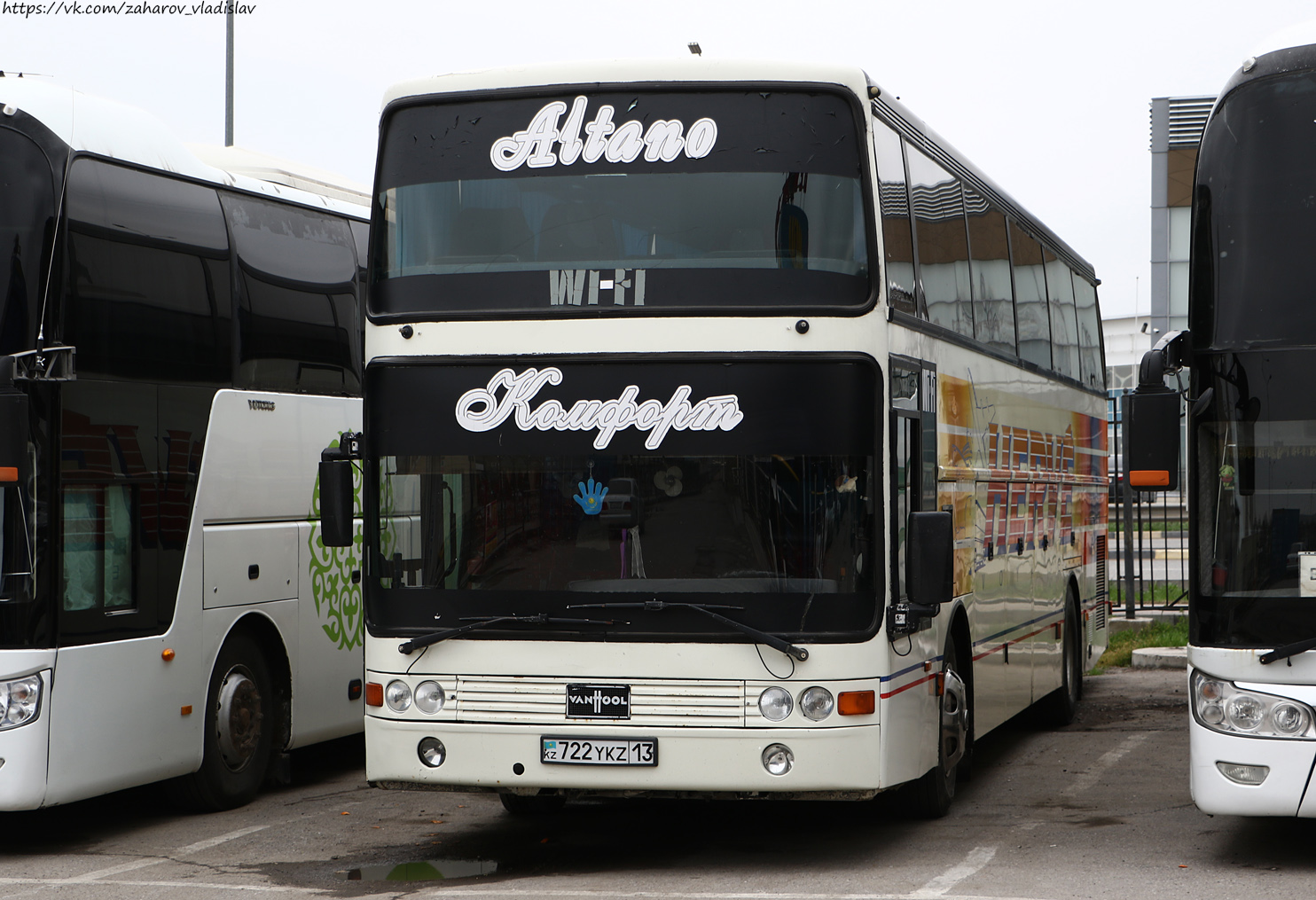 Шымкент, Van Hool T816 Altano № 722 YKZ 13