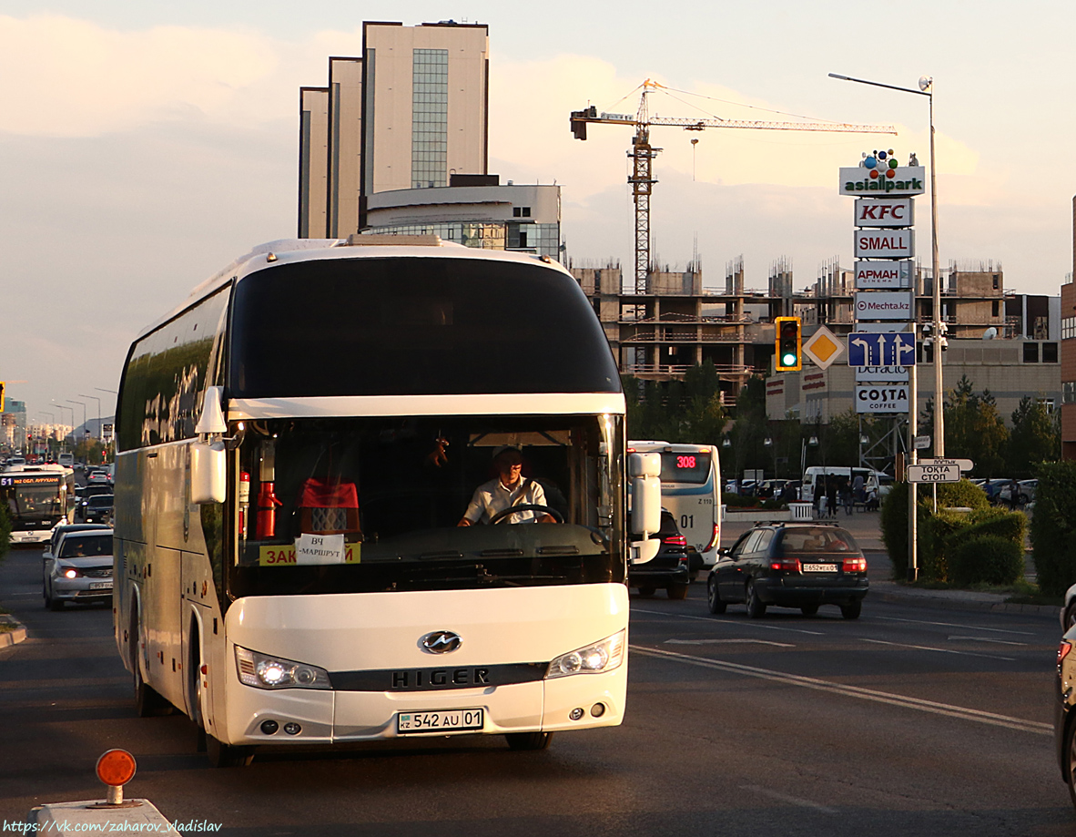 Астана, Higer KLQ6122B № 542 AU 01