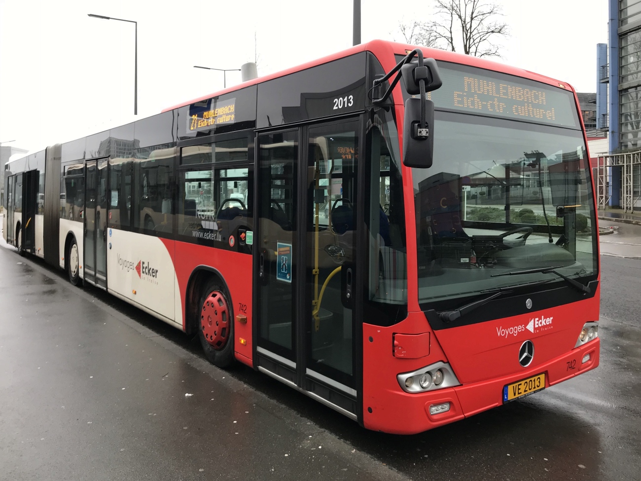 Люксембург, Mercedes-Benz Conecto II G № 742