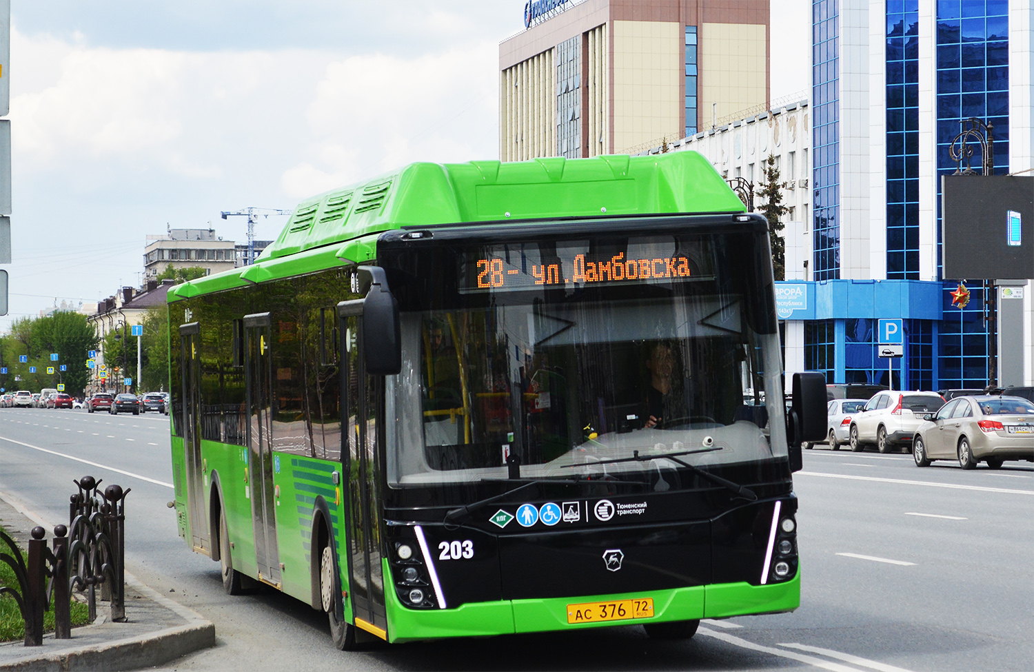 Тюменская область, ЛиАЗ-5292.67 (CNG) № 203