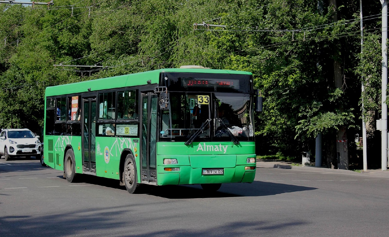 Алматы, Yutong ZK6108HGH № 189 DK 02
