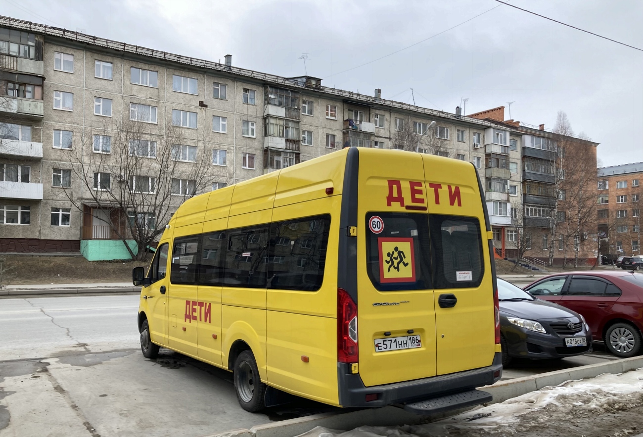 Ханты-Мансийский АО, Луидор-2250NA (ГАЗ Next) № Е 571 НН 186