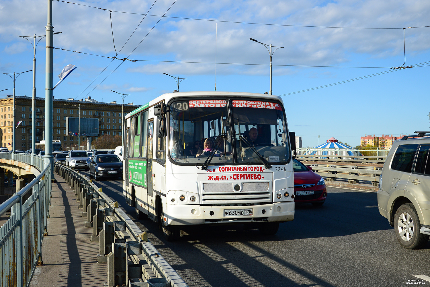 Санкт-Петербург, ПАЗ-320402-05 № n346