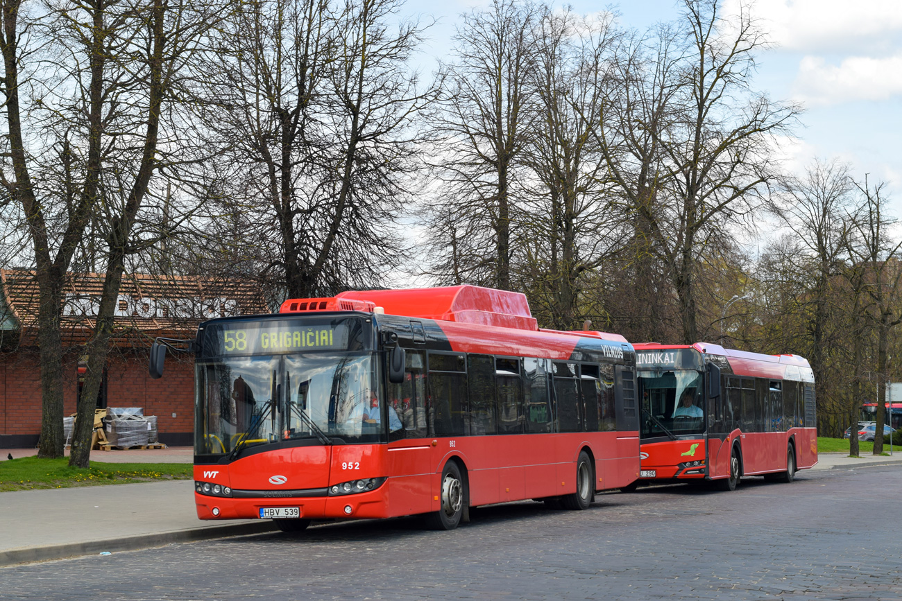 Литва, Solaris Urbino III 12 CNG № 952