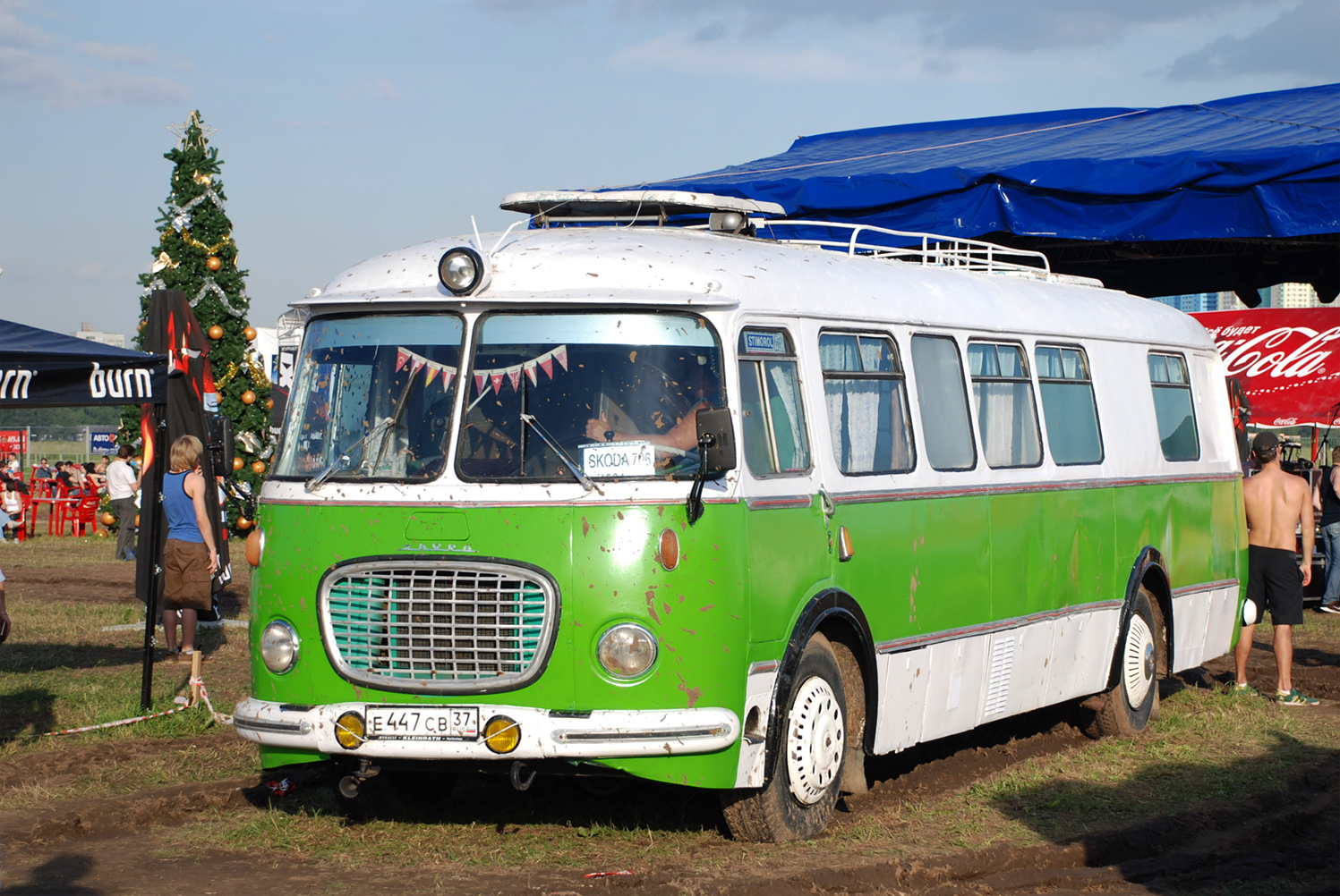 Ивановская область, Škoda 706 RTO № Е 447 СВ 37