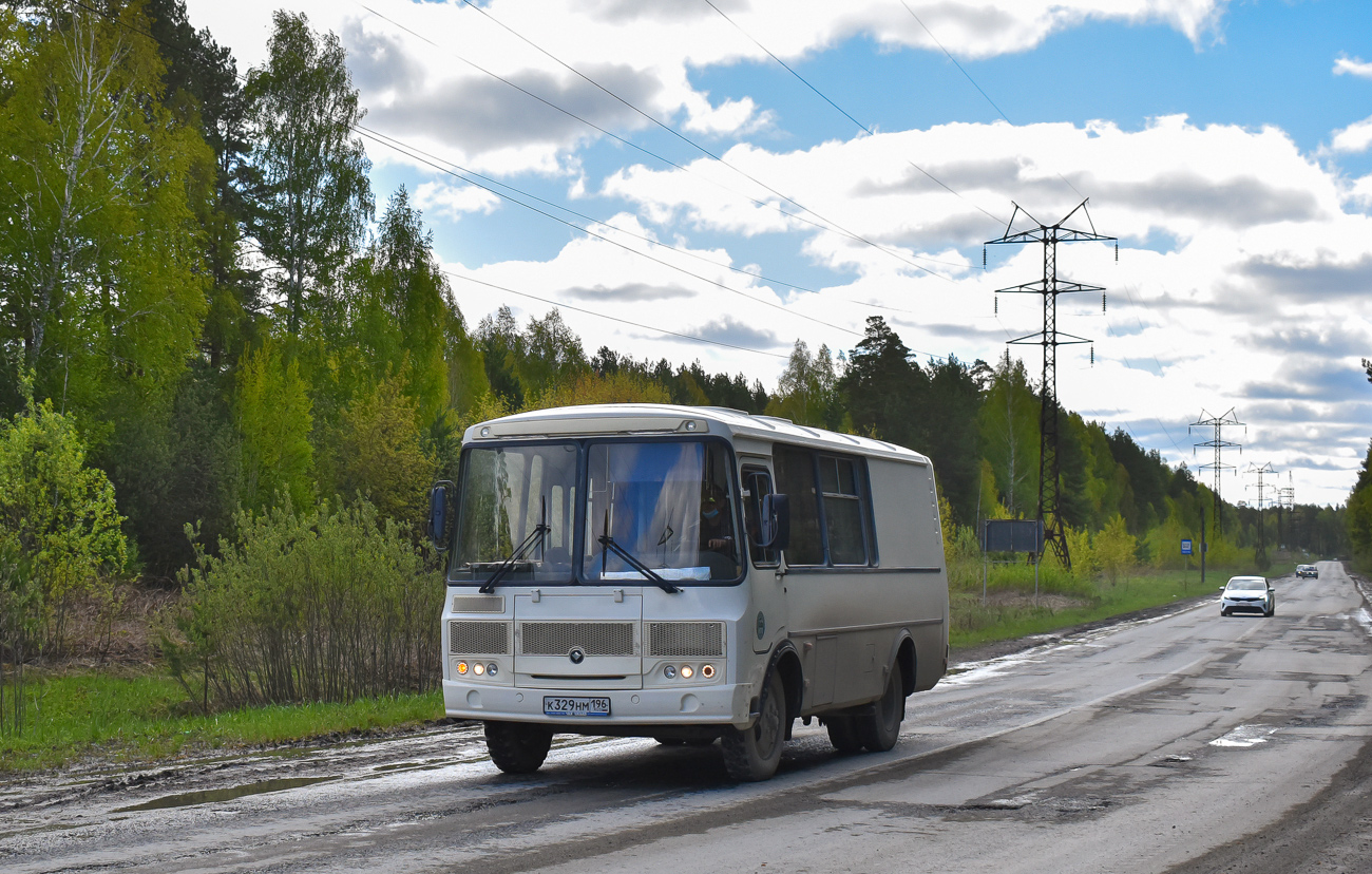 Свердловская область, ПАЗ-320520-04 № К 329 НМ 196