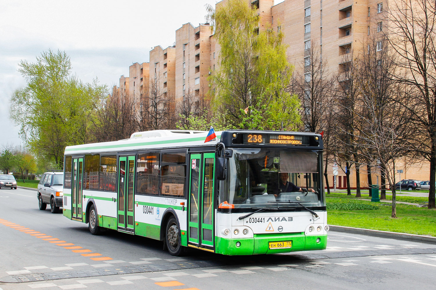Moscow, LiAZ-5292.22-01 # 030441