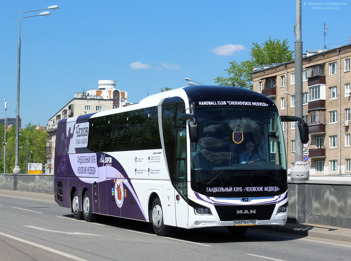 Московская область, MAN R08 Lion's Coach L RHC444 L № А 221 КК 790