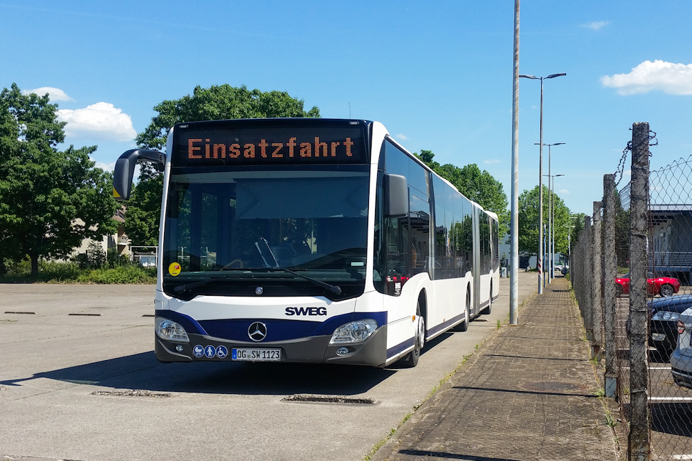 Баден-Вюртемберг, Mercedes-Benz Citaro C2 G № 123