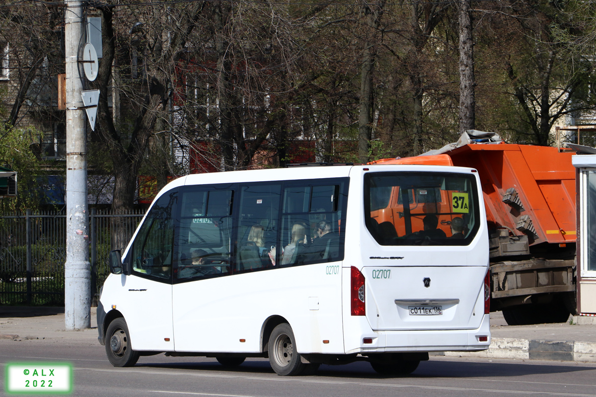 Воронежская область, ГАЗ-A68R52 City № 02707