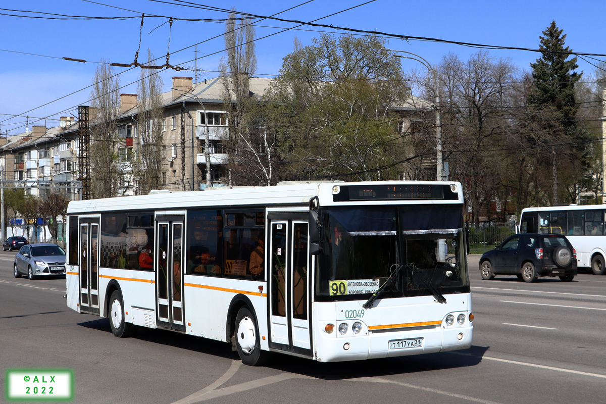 Воронежская область, ЛиАЗ-5292.20 № 02049