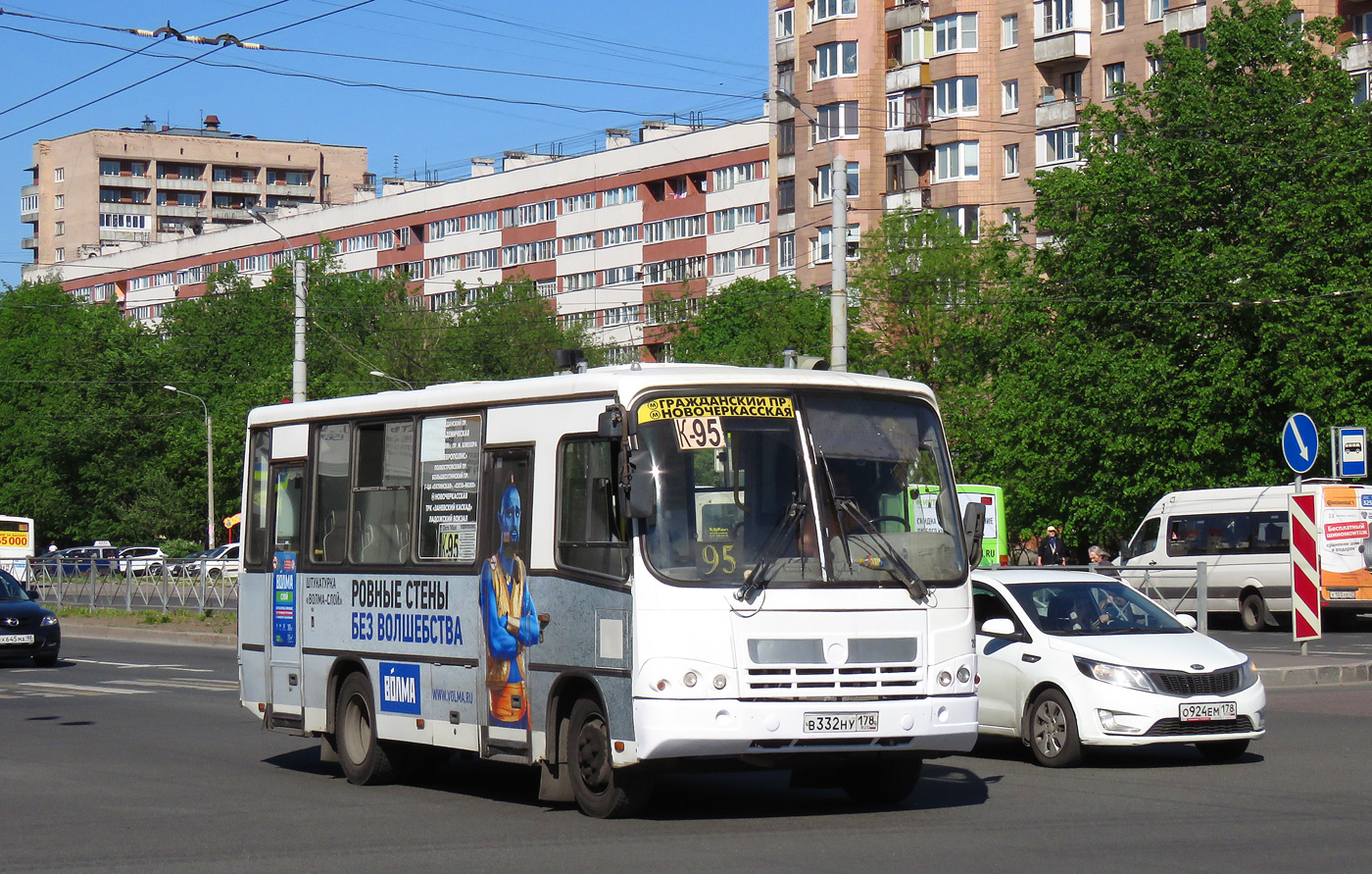 Санкт-Петербург, ПАЗ-320402-05 № В 332 НУ 178