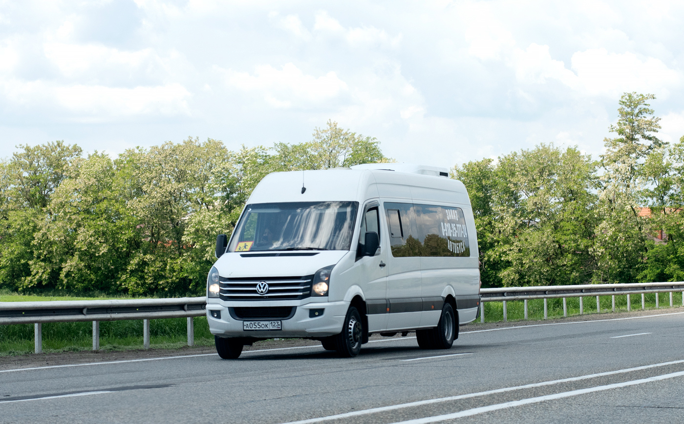 Краснодарский край, Луидор-223700 (Volkswagen Crafter) № А 055 ОК 123