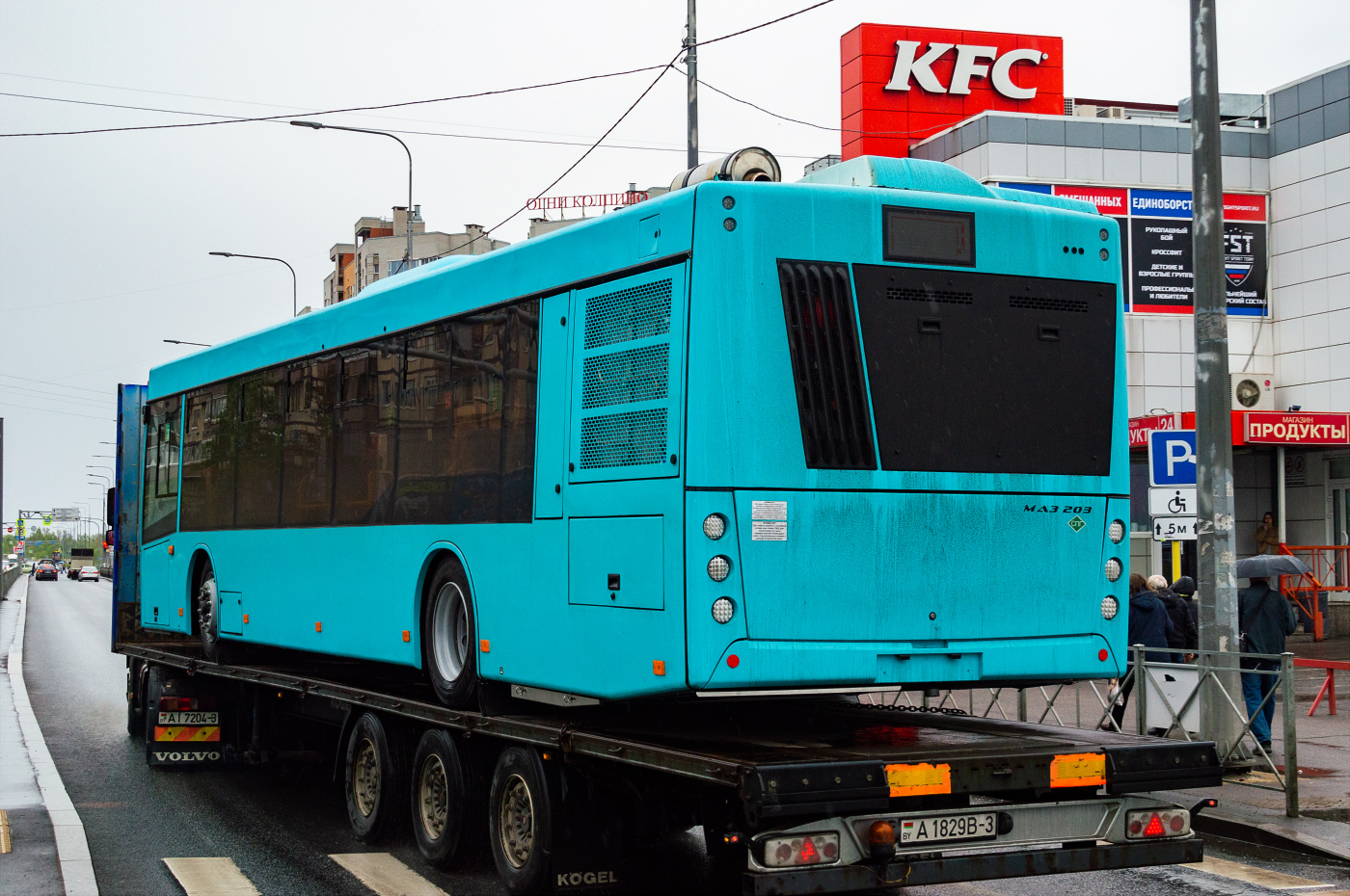 Saint Petersburg — New buses