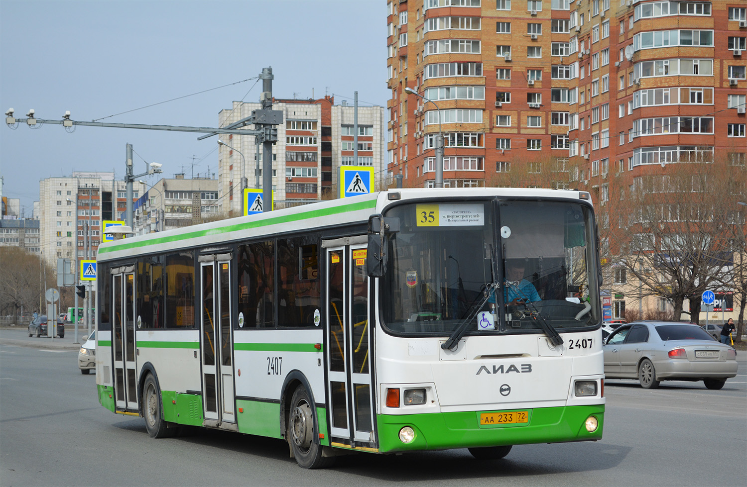 Тюменская область, ЛиАЗ-5293.54 № 2407