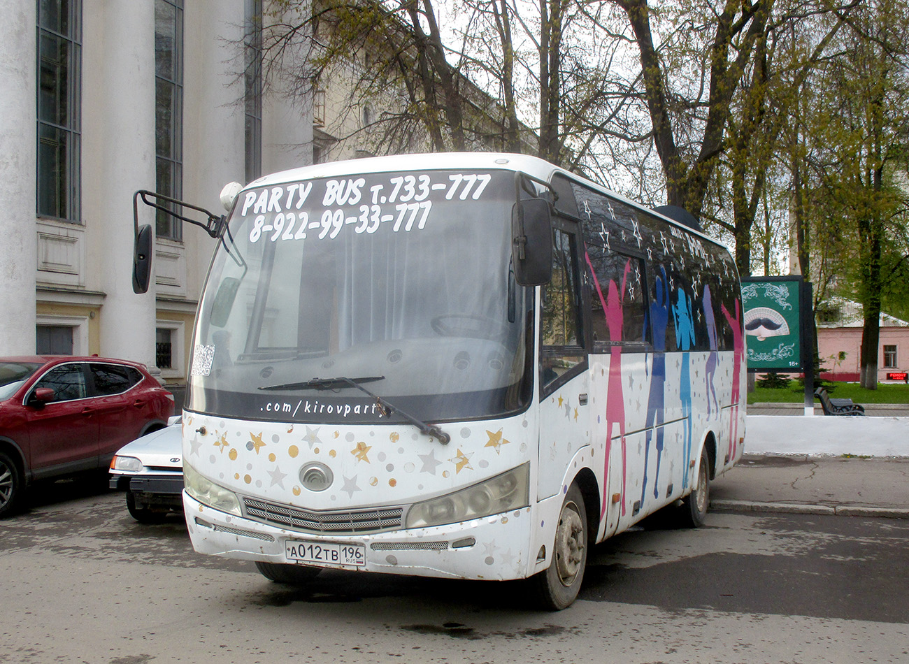 Кировская область, Yutong ZK6737D № А 012 ТВ 196 Кировская область, Yutong ZK6737D № А 012 ТВ 196