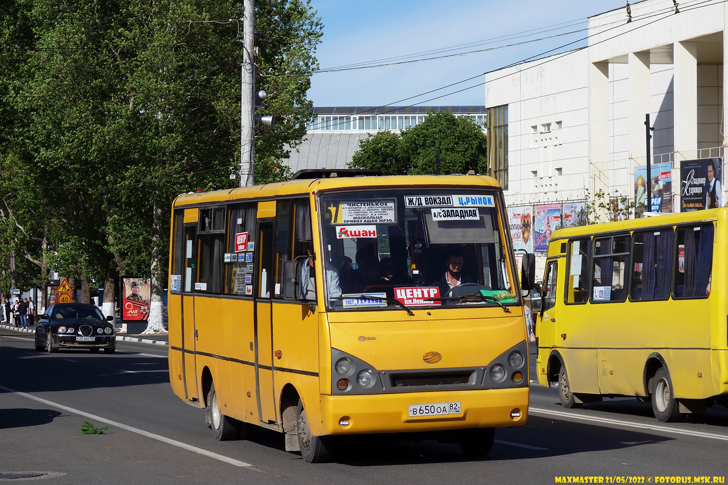 Республика Крым, I-VAN A07A-30 № В 650 ОА 82