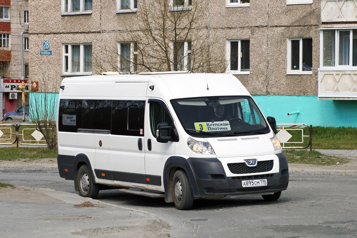 Свердловская область, Нижегородец-2227SK (Peugeot Boxer) № А 895 СМ 196