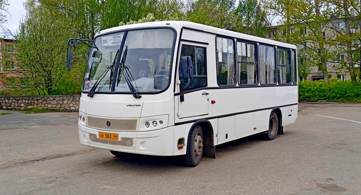 Костромская область, ПАЗ-320302-08 "Вектор" № ЕК 583 44