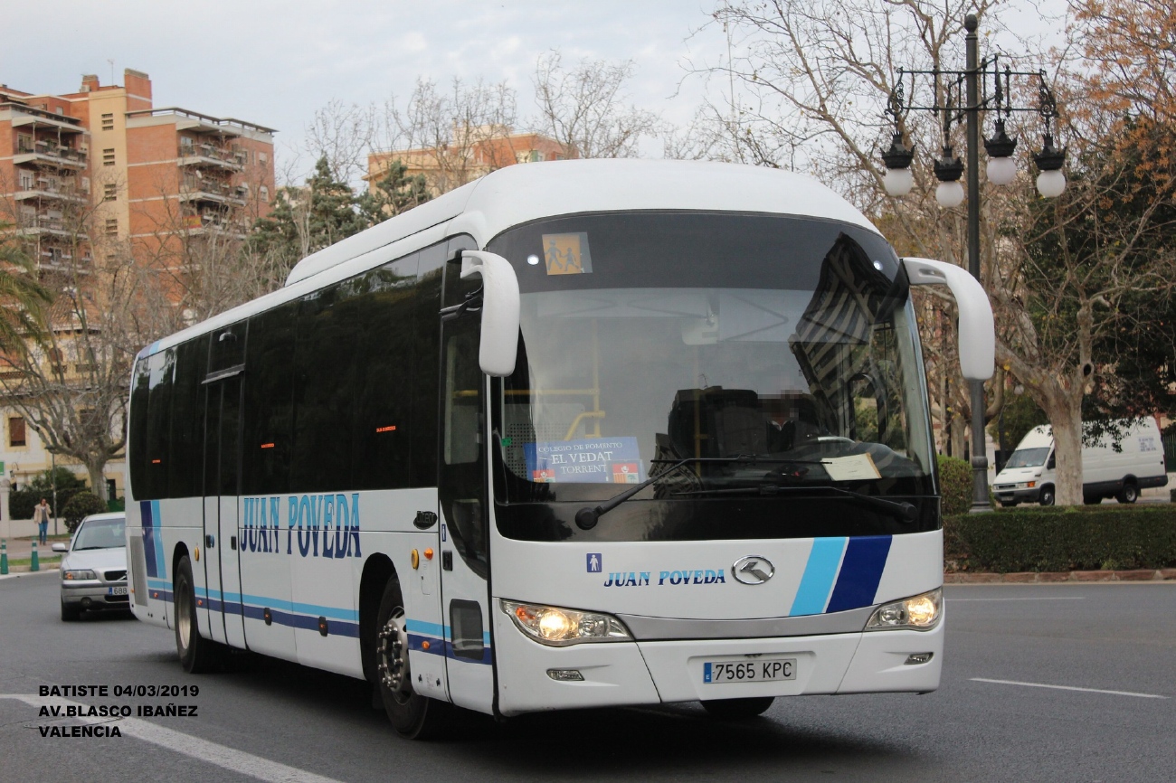 Испания, King Long XMQ6120C № 7565 KPC