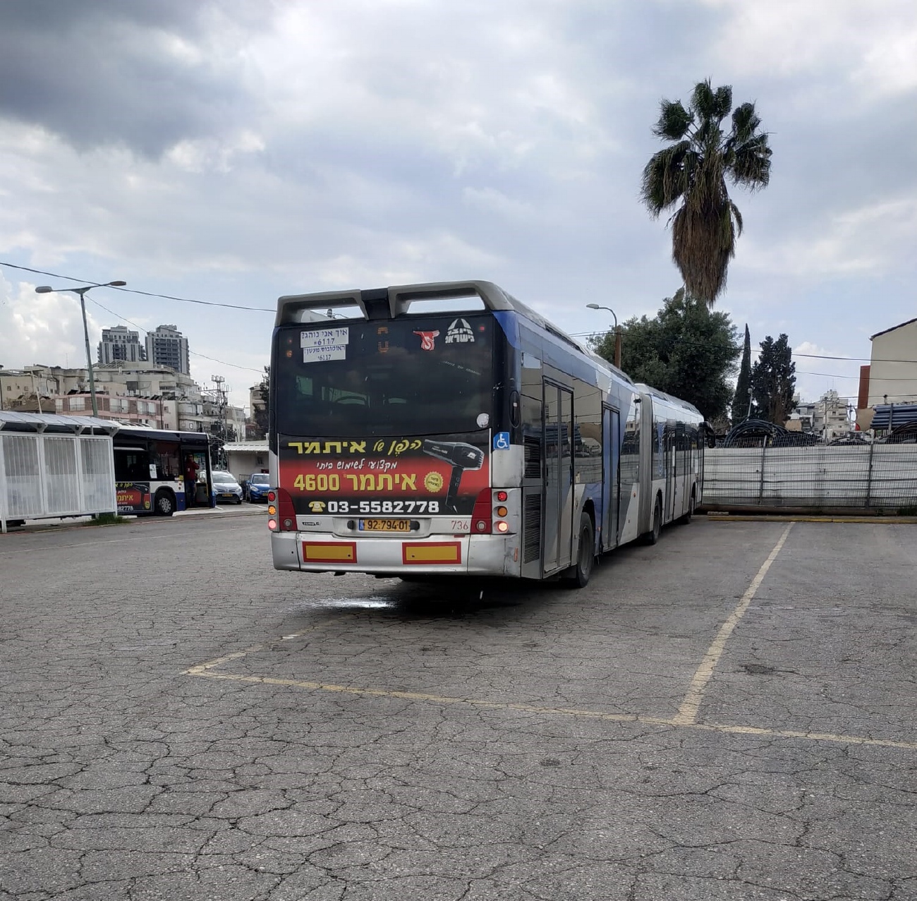 Израиль, Merkavim 3434 Metro Bus № 736