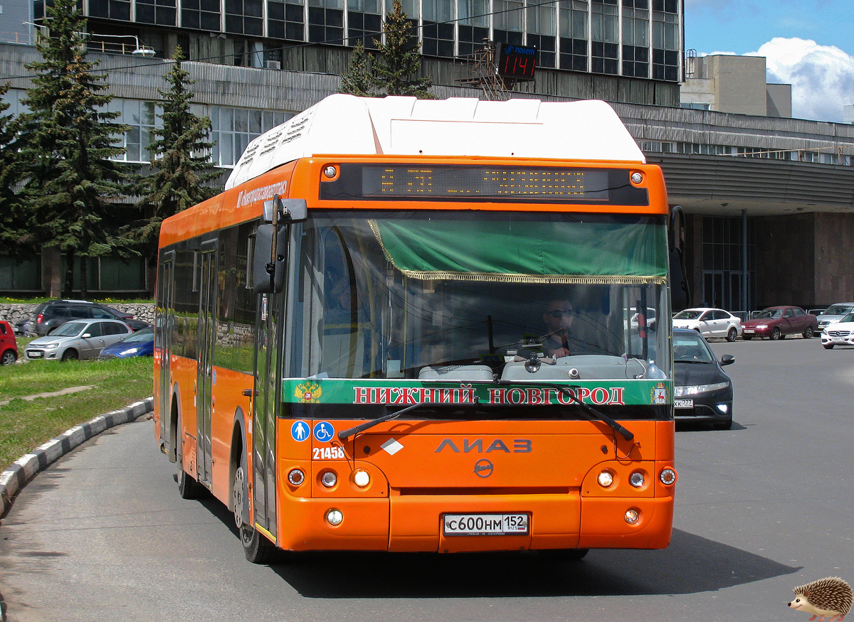 Нижегородская область, ЛиАЗ-5292.67 (CNG) № 21458