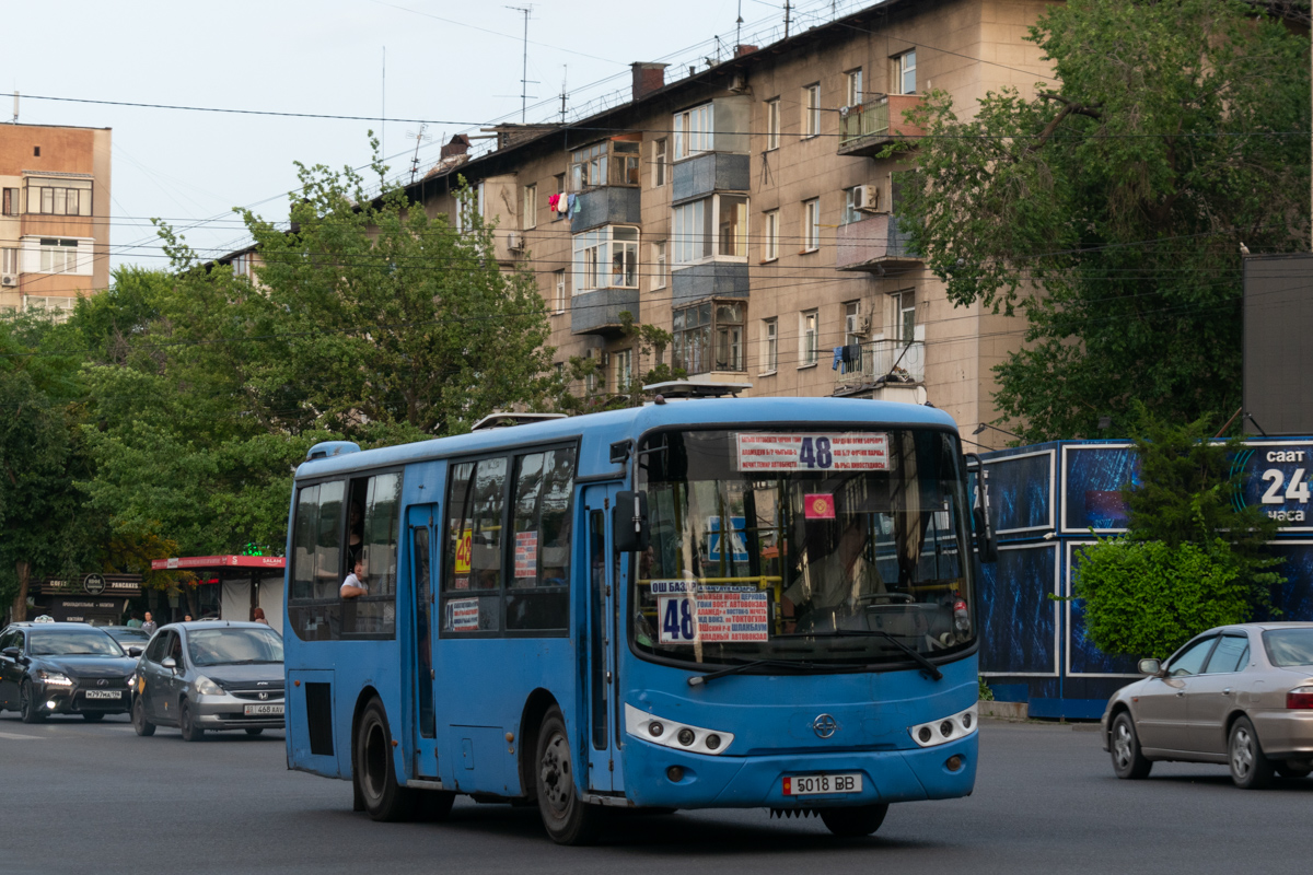 Кыргызстан, Yaxing JS6811GH № 5018 BB