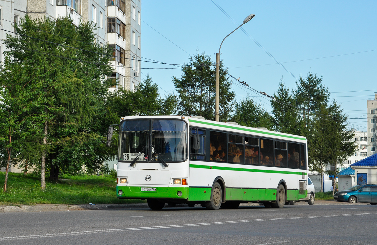 Краснаярскі край, ЛиАЗ-5256.53 № С 075 ЕН 124