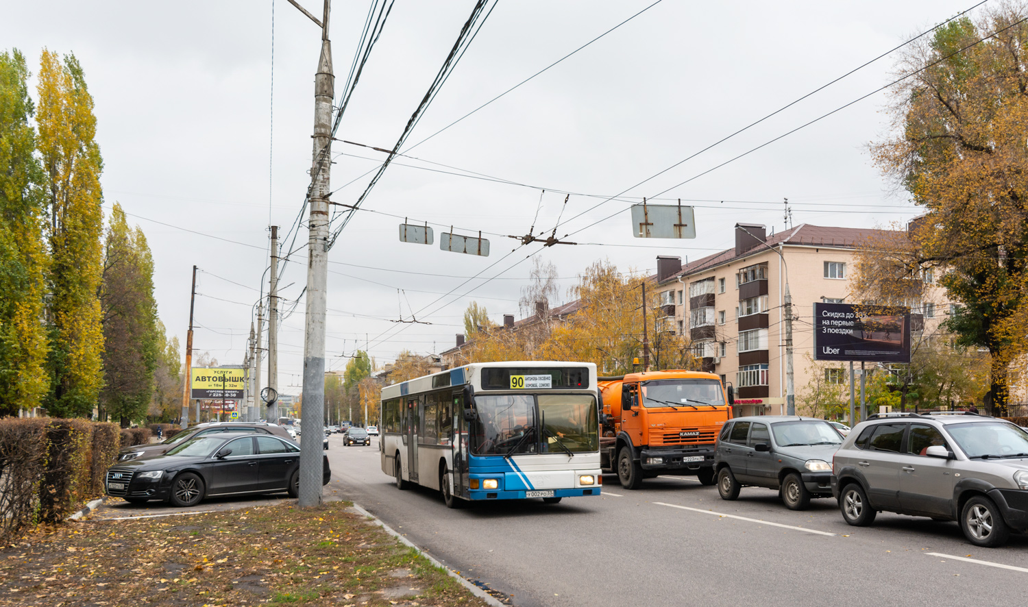 Воронежская область, MAN A10 NL202 № У 002 РО 33