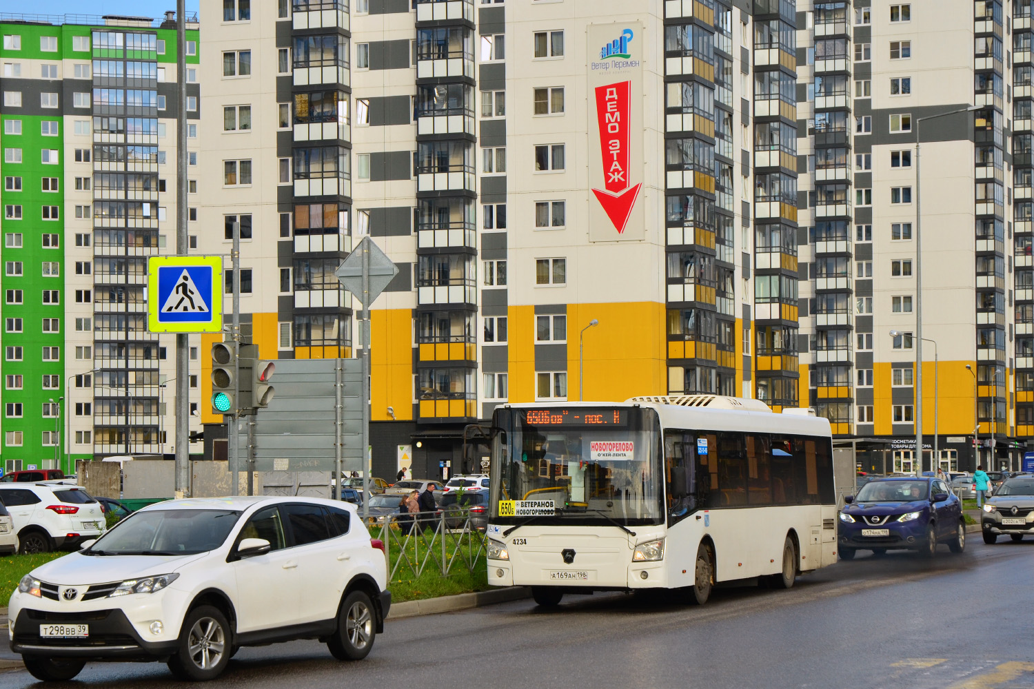 Санкт-Петербург, ЛиАЗ-4292.60 (1-2-1) № 4234