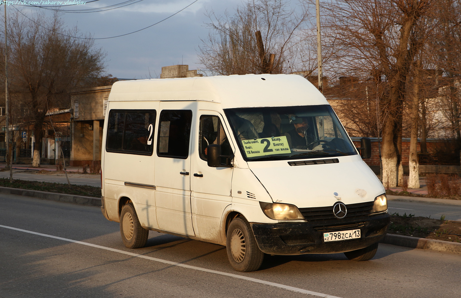 Туркестанская область, Mercedes-Benz Sprinter W901/W902 213CDI № 798 ZCA 13