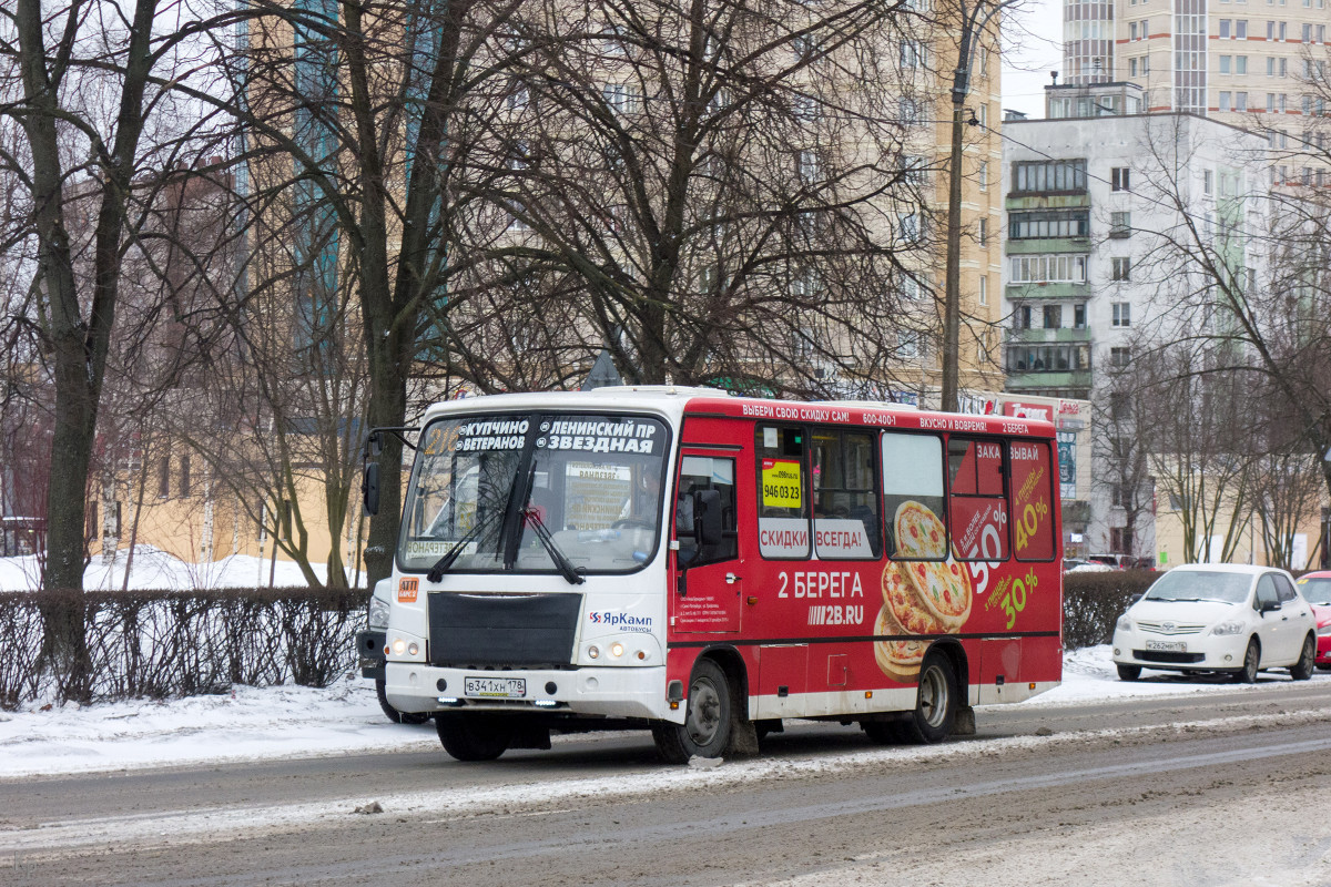 Saint Petersburg, PAZ-320402-05 # В 341 ХН 178